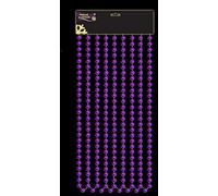9ft Purple Bead Chain Garland - Purple Beads - Christmas/All Year Decoration (DP33C)