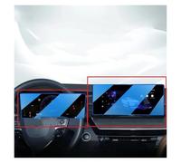 9H Tempered Glass Screen Protector GPS Navigation Display Screen Protector Compatible with To&yo&ta Compatible with Ca&mr&y 2024 2025(Blu-ray2)