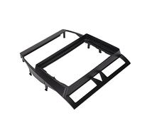 9in Navigation Panel Frame Cover Trim for A6 C5 2002-2006, ABS Durable Car Interior Accessory - Perfect Fit, Scratch Protection, Easy Installation for Navigation Upgrade