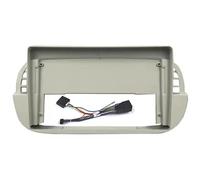 9INCH Car DVD Android GPS Frame Fascia Decoder Fit For Fiat 500 2007-2015 Android Radio Dash Fitting Panel Kit Frame Navigation Fascia Trim(Frame an canbus b)