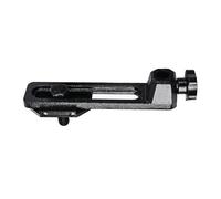 9inch Cast Iron Lathe Base, 16/20/25.4mm 3 Mount Bore, 150mm Adjustable Stroke, 40mm High, for Bowl Hollowing Turning Fits DIY Wood Enthusiasts 8-14 Inch Wood Lathe(16mm Bore)