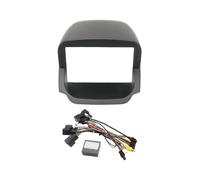 9INCH For For ECOSPORT 2013-2017 Car Radio Fascias Android GPS MP5 Stereo Player 2 Din Head Unit Panel Dash Frame Installation Car Radio Fascia(Frame AN CAMBUS)