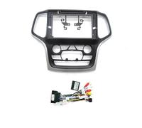 9Inch For JEEP For GRAND For CHEROKEE 2014-2017 Car Radio Fascias Android Stereo Frame Player 2 Din Head Unit Panel Dash Trim Car Radio Fascia(High-end AN CANBUS)