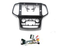 9Inch For JEEP For GRAND For CHEROKEE 2014-2017 Car Radio Fascias Android Stereo Frame Player 2 Din Head Unit Panel Dash Trim Car Radio Fascia(High-end AN CANBUS)