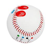 9Inch Soft/Hard Baseball Outdoor Practice Baseball Competition Training Baseball with Finger Placement Markers Outdoor Practice Baseball