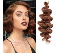 9inch Synthetic Ocean Wave Crochet Hair Extensions Deep Curly Short Braiding Hair Wavy Braid Afro Curls-30-9inch-9inches-22cm-1Pcs/Lot