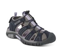 (9K UK, Navy/Lilac Frost) Regatta Kids Westshore Closed Toe Adjustable Walking Hiking Sandals