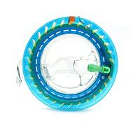 9KM DWLIFE 15cm Lockable Kite Spool with 150m String, ABS Plastic Dragon Line Wheel for Single/Delta/Pocket Kids, Easy to Handle