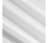 9KM DWLIFE 40D Waterproof Ripstop Nylon Fabric 5.6oz Nylon Sheets PU Coating Tear Resistant for Outdoor Cover Tent Kite Bag Material(White,10 Meter(1000cm x 152cm))