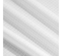 9KM DWLIFE 40D Waterproof Ripstop Nylon Fabric 5.6oz Nylon Sheets PU Coating Tear Resistant for Outdoor Cover Tent Kite Bag Material(White,3 Meter(300cm x 152cm))