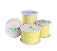 9KM DWLIFE Kevlar Braided Fishing Lines,Multipurpose Kevlar Braided Cord 0.8-3.5mm Utility Rope Kite Lines/Camping Cordage/Fishing Tackle Assist/Model Rocket Heat and Cut Resistant