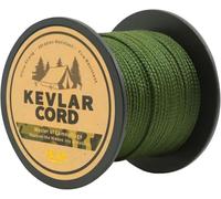 9KM DWLIFE Kevlar Braided Fishing Lines Superior Tensile & High-Strength Abrasion-Resistant Flame-Retardant Multi-Purpose Rope 200lb-36.48m/120ft Kite Line/Fishing Accessories/Model Rockets