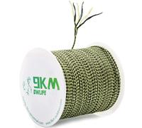 9KM DWLIFE Kevlar Line, High Strength, Abrasion Resistance, Flame Retardant, Fishing Assist Cord, Kite String, Model Rocket Shock, Hammock Tarp Ridgeline, Tactical Survival