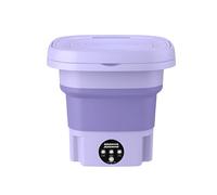 9L Automatic Folding Washing Machine Bucket Portable Underwear Panties Washer Space Saving Compact Travel Compact Travel