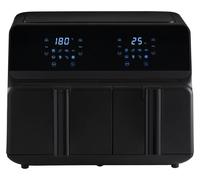 9L Dual Basket Air Fryer 5.5L + 3.5L Independent Zones 80-200°C Timer