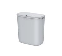 9L Hanging Trash Can, Grey