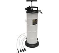 9L Manual / Air Vacuum Oil & Fluid Extractor - Comes with Four 1m Suction Probes