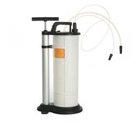 9L Manual Oil Extractor Pump Vacuum with 3 Hoses and Copper Tube - Car/Boat Engine Oil, Brake Fluid, Liquids