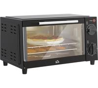 9L Mini Electric Oven Countertop Convection Cooker Grill Timer Compact Kitchen