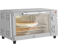 9L Mini Electric Oven Countertop Convection Cooker Grill Timer Compact Kitchen