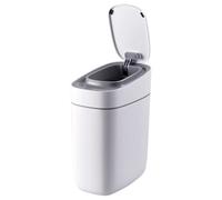 9L Slim Sensor Trash Can Kitchenbathroom Rubbish Bin Automaticopen Close Lid