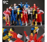 9L3D Printed Superheroes Invincible 2.0 Anime Multi-Jointed Shapeshift Toys Action Figures Mannequin Model Ornaments Gifts Oliver