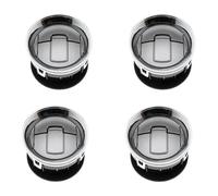 9L3Z19893CA Front Interior Dashboard Louvre AC Heater Air Vent Duct Chrome Set for Ford F150 F-150 Lobo 09 10 11 12 13 14 Replaces 9L3Z-19893-CA CL3Z19893EA CL3Z-19893-EA 4PCS