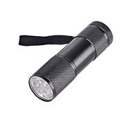 9LED Purple Light UV Money Detector Flashlight Fluorescent Agent Detection Anti-counterfeiting Code UV Drying Manicure Wine Decanter with Aerator