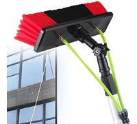 9M Window Cleaning Kit 29Ft Water Fed Pole with Brush Solar Powered Panels for Efficient Outdoor Cleaning Window Cleaner Equint for Home & Commercial Use