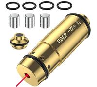 9mm /40S&W /45ACP /38SPL Laser Training Cartridge Dry Fire Laser Training System for Dry Fire Practice and Shooting Training with 3 Set Batteries and Replaceable Back Cover
