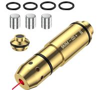 9mm /40S&W /45ACP /38SPL Laser Training Cartridge Dry Fire Laser Training System for Dry Fire Practice and Shooting Training with 3 Set Batteries and Replaceable Back Cover
