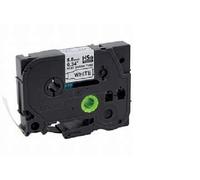 9mm (8.8mm) Width Heat Shrink Label Tape for Brother P-Touch. Black ON White. 1.5m in Length. HS2-221. See Description for List of Compatible Printers. HSE-221