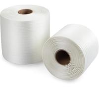 9mm Baler Strap/Tape, High Quality, 250m Per Coil, 2 Coils Per Box 285kg Breaking Strain Hotmelt Corded Polyester Strapping