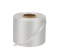 9mm Baler Strap/Tape, High Quality, 250m Per Coil, 4 Coils Per Box 285kg Breaking Strain Hotmelt Corded Polyester Strapping