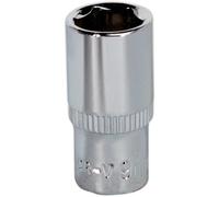 9mm Forged Steel Drive Socket - 1/4" Square Drive - Polished Chrome Vanadium