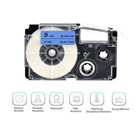 9mm Label Tape Compatible Replacement Cartridge Ribbon for KL-60 KL-100 KL-170 KL-120 KL-180 KL-780 KL-820 KL-7400 KL-8700 KL-8800 CW-L300 EZ Label Maker