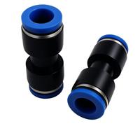9mm Quick Fitting, Push to Connect Pipe Tube Straight Fittings, Pneumatic Air Line Connector, 20Pcs