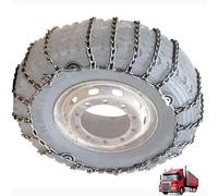 9mm Set of 2 Heavy Duty Snow Chains for Suvs and Cars Skid Traction Chains High Strength Manganese Emergency Use for Tire Reliable in Sandy road 12R22.5 2pcs 6.50-16