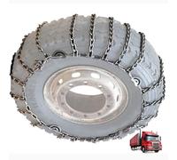9mm Set of 2 Heavy Duty Snow Chains for Suvs and Cars Skid Traction Chains High Strength Manganese Emergency Use for Tire Reliable in Sandy road 275/80R22.5 2pcs 12R22.5