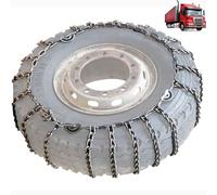 9mm Set of 2 Heavy Duty Snow Chains for Suvs and Cars Skid Traction Chains High Strength Manganese Emergency Use for Tire Reliable in Sandy road 10R22.5 2pcs 12.00-20