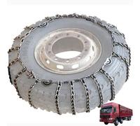 9mm Set of 2 Heavy Duty Snow Chains for Suvs and Cars Skid Traction Chains High Strength Manganese Emergency Use for Tire Reliable in Sandy road 9R22.5 2pcs 10.00-20