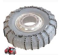 9mm Set of 2 Heavy Duty Snow Chains for Suvs and Cars Skid Traction Chains High Strength Manganese Emergency Use for Tire Reliable in Sandy road 11R22.5 2pcs 7.50-16