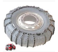 9mm Set of 2 Heavy Duty Snow Chains for Suvs and Cars Skid Traction Chains High Strength Manganese Emergency Use for Tire Reliable in Sandy road 295/80R22.5 2pcs 315/70R22.5