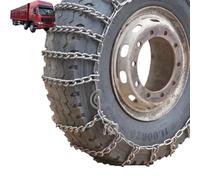 9mm Set of 2 Heavy Duty Snow Chains for Suvs and Cars Skid Traction Chains High Strength Manganese Emergency Use for Tire Reliable in Icy road 225/75R17.5 2pcs 295/70R22.5