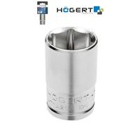(9mm) Socket 1/2" Single Replacement Hexagon Forged Alloy Steel CrV Shallow 8mm - 36mm