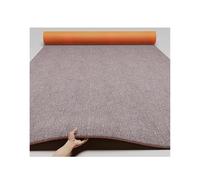 9mm Soundproof Carpet Non-Slip Polyester Area Rug Noise Reducing Floor Mat Vibration Prevention Brown 80x80cm/31.5x31.5in Ideal for Home & Office