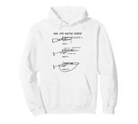 9mm Sten Carbine Diagram - WWII Submachine Gun Blueprint Pullover Hoodie