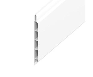 9mm uPVC Hollow Soffit Board (5m) - White, 100mm