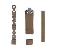 9mm Utility Pouch With Built-in Splint, MOLLE Quick-Draw Waist Bag (3.6x11.5cm, Nylon)(CB)