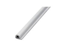 Faithfull Epdm Draught Excluder, P Profile White (9mm X 5.5mm)